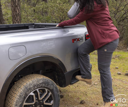 L'arrière de Ford Ranger Lariat 2024